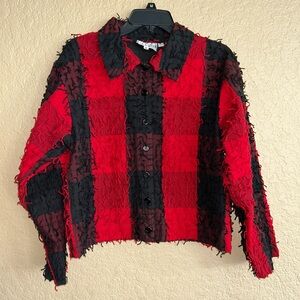 Silver Stream Fringe Jacket